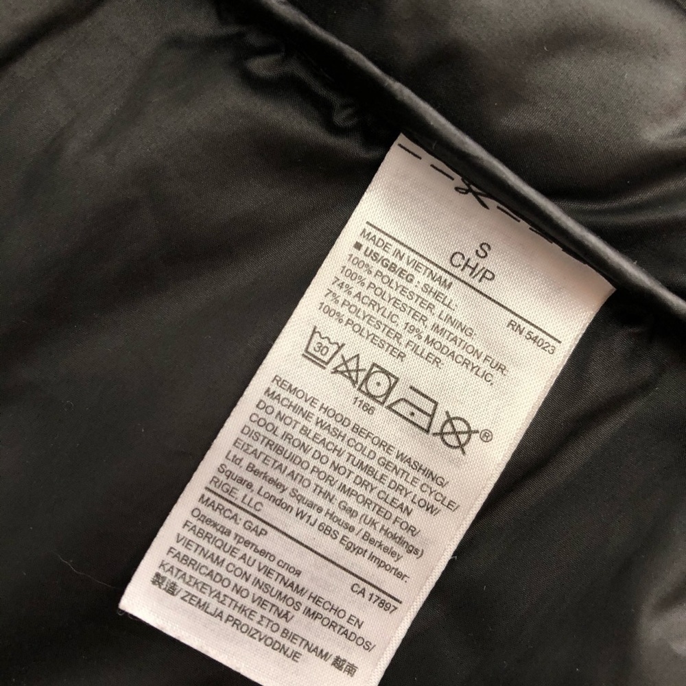 Gap Primaloft Puffer Jacket Alternative Down Euc - image 7